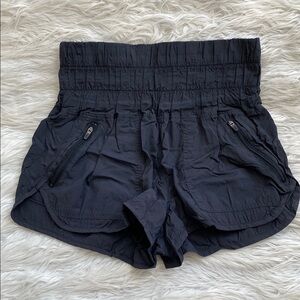 Free People | The Noiseless Way Home Black Shorts